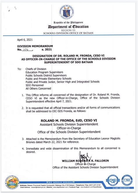 deped memo bohol|2021 Memo .